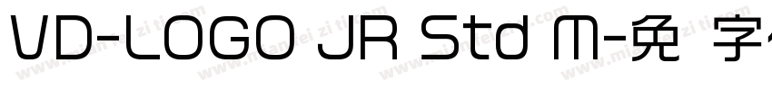 VD-LOGO JR Std M字体转换